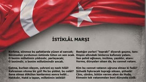osman zeki üngör istiklâl marşı şarkı sözleri